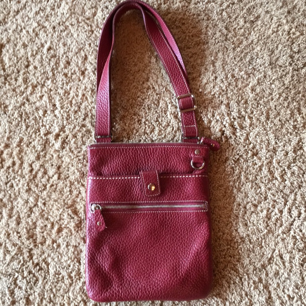 Roots Leather Purse